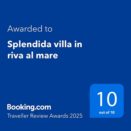 Villa Splendida In Riva Al Mare